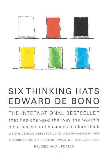 Six Thinking Hats Book Cover Edward de Bono